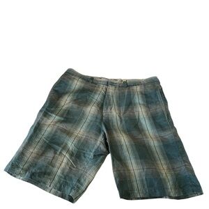 Tommy Bahama Blue Plaid Men's Shorts